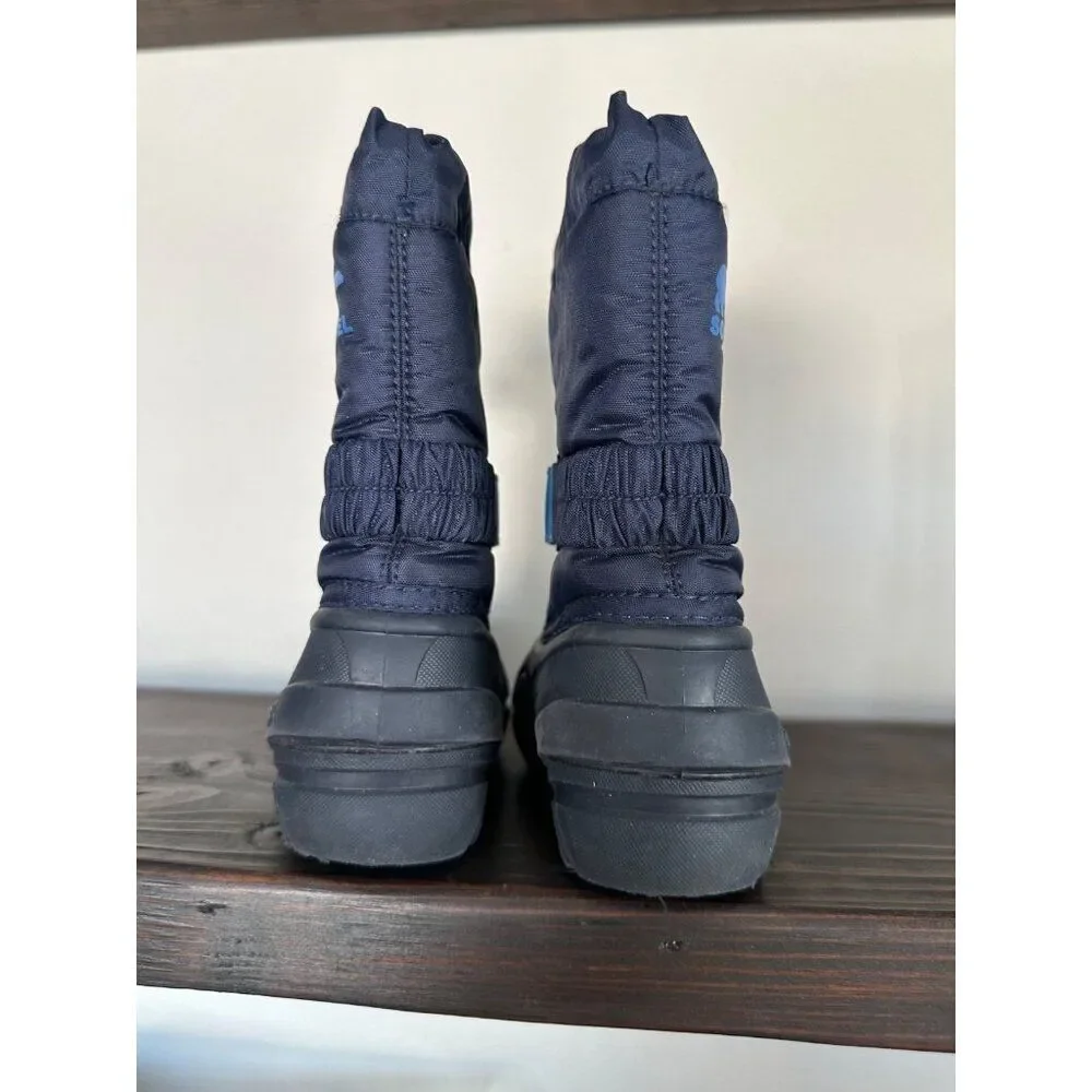 Sorel Kids Youth Toddler 8 Blue Winter Boots